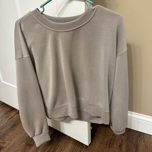 Lululemon softstreme oversized crewneck